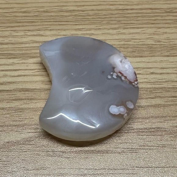 Stunning Flower Agate Moon *NEW* - Picture 4 of 4
